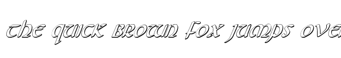 Preview of Foucault 3D Italic Italic