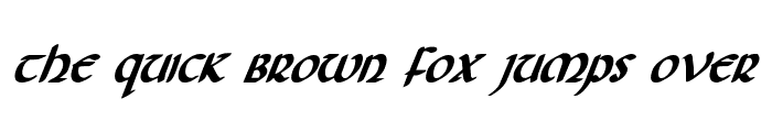 Preview of Foucault Bold Italic Bold Italic