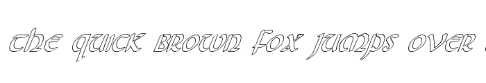 Preview of Foucault Outline Italic Italic