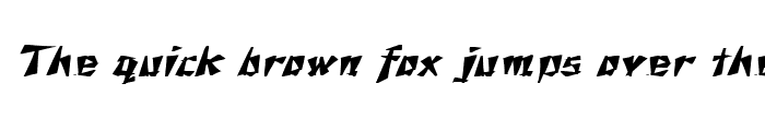 Preview of Fox On The Run 9 Bold Italic