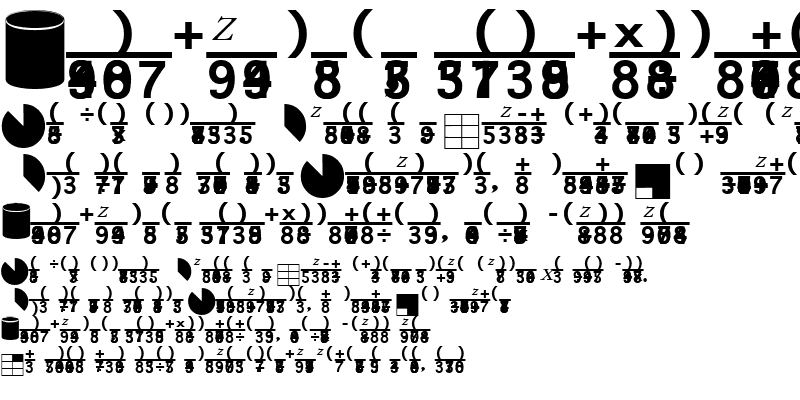 Sample of Fractional Numbers Regular