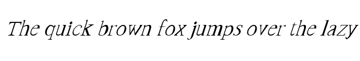 Preview of FrankTimes Italic
