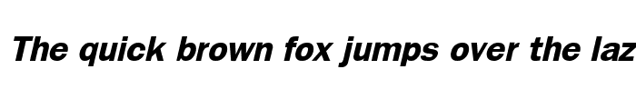 Preview of Franzfurt Bold Italic