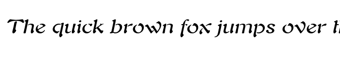 Preview of Freedom 9 Wide Italic