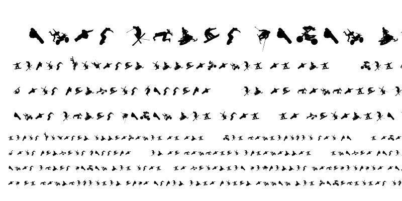Sample of freestyle pictos