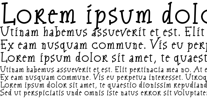 Sample of Frisco Serif