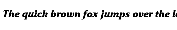 Preview of FrizQuaT Bold Italic