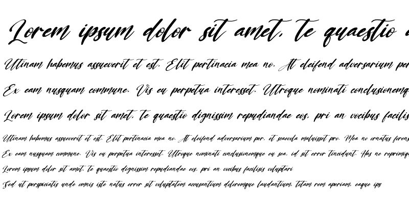 Sample of Frozzy Mosther Italic