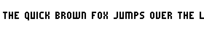 Preview of Fruity microfont Regular