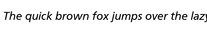 Preview of Frutus T Italic