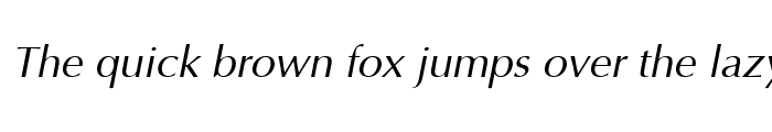 Preview of ft5i Italic
