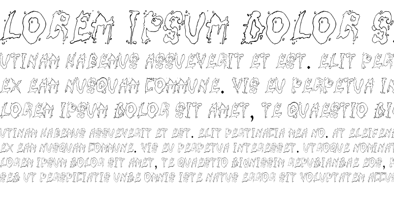 Sample of fuckfont