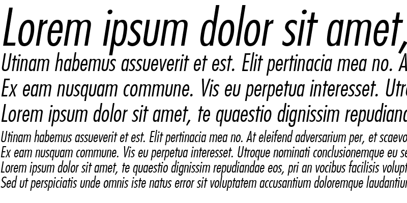 Sample of FujiyamaLight Italic