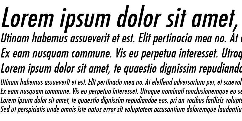 Sample of FunctionCond Italic