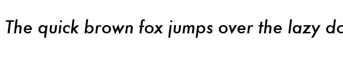 Preview of FunctionM Italic