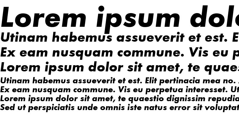 Sample of Fuschia Bold Italic