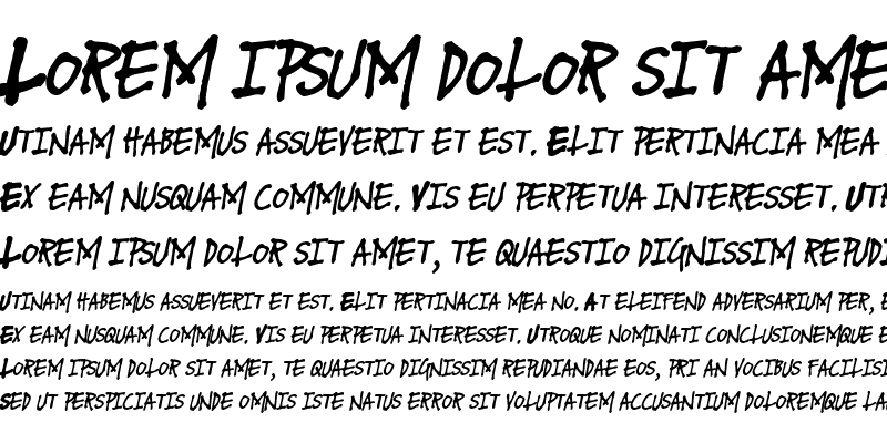 Sample of FUSE normal Italic