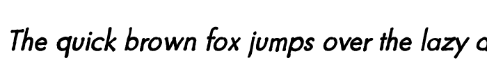 Preview of Futuramano Plain Italic