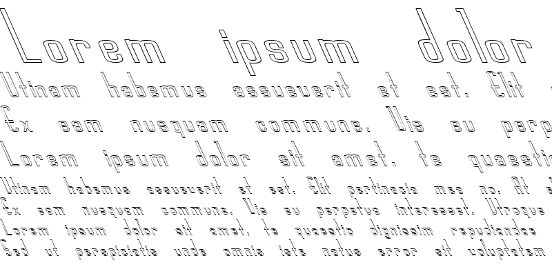 Sample of FZ BASIC 44 HOLLOW LEFTY