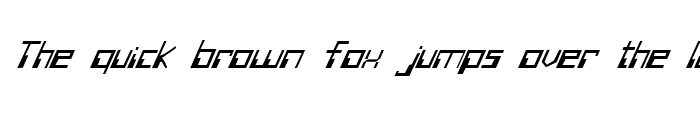 Preview of FZ DIGITAL 6 ITALIC Normal