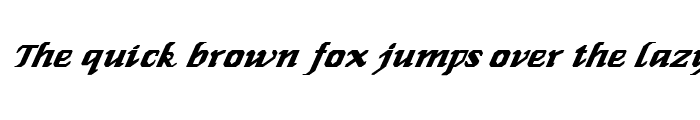 Preview of FZ GOTHIC 2 ITALIC Normal