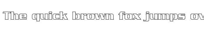 Preview of FZ ROMAN 11 HOLLOW Bold