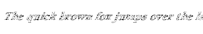Preview of FZ ROMAN 24 SPOTTED ITALIC Normal