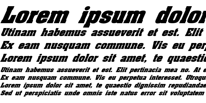 Sample of FZ ROMAN 3 ITALIC Light