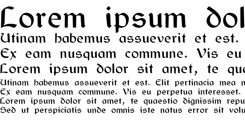 Sample of Gaelic