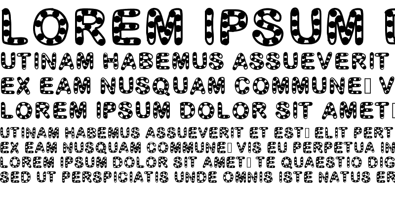 Sample of GaelleFont12