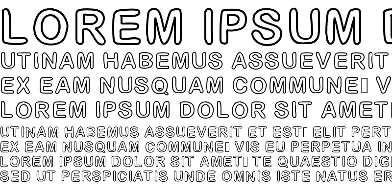 Sample of GaelleFont14