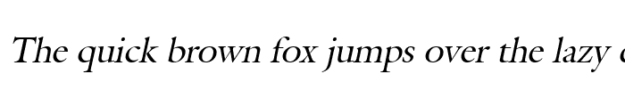 Preview of Galant Italic