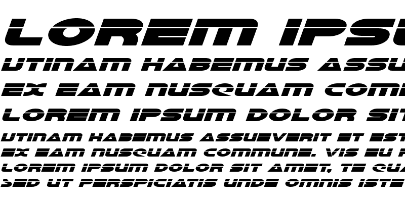 Sample of Galant Laser Italic Italic