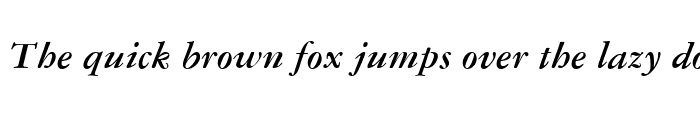 Preview of Garamond 3 SC Bold Italic