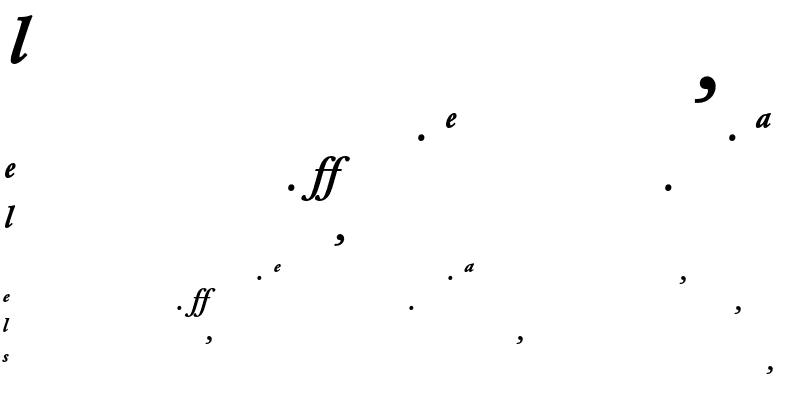 Sample of Garamond BE Expert Medium Italic