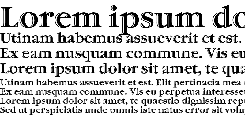 Sample of Garamond Handtooled ITC OS Regular