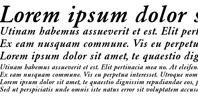 Sample of Garamond Light SSi Medium Italic