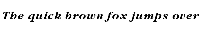 Preview of Garamond Semi Expanded SSi Bold Semi Expanded Italic