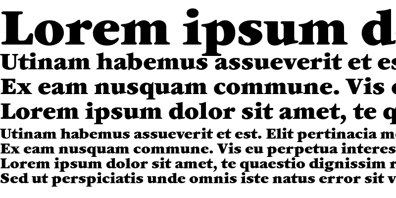 Sample of GaramondItcTUlt