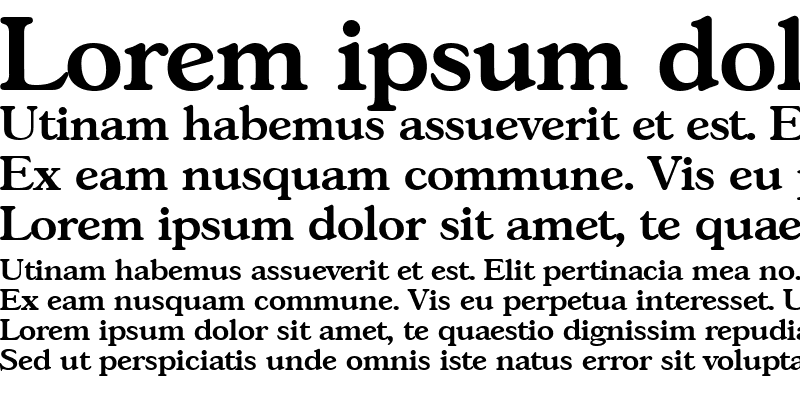 Sample of Gascogne-Serial Bold