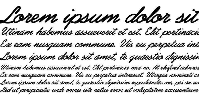 Sample of GE Arabesque Script Bold Italic
