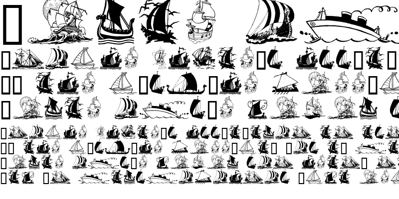 Sample of GE Ships Ahoy Regular