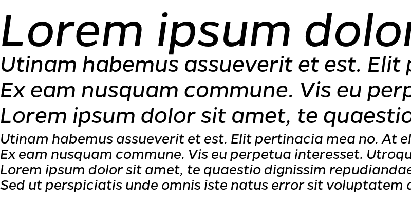 Sample of Gentona Book Italic