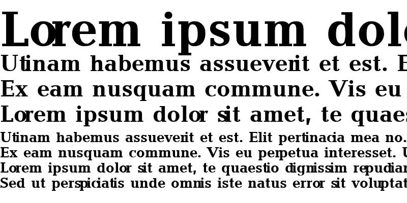 Sample of GeoChveulN Bold