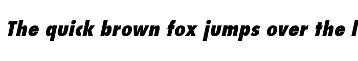 Preview of GermanCondensedX Bold Italic