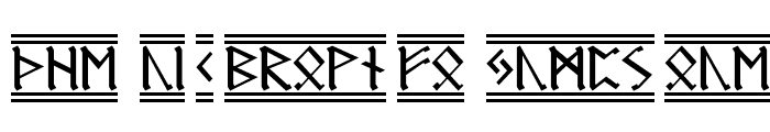 Preview of Germanic Runes-2 Regular