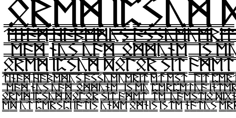 Sample of Germanic Runes-2