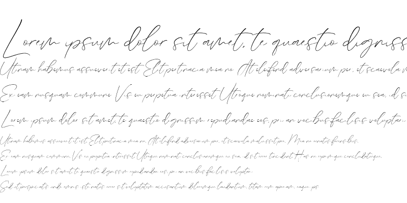 Sample of Germany Script Regular