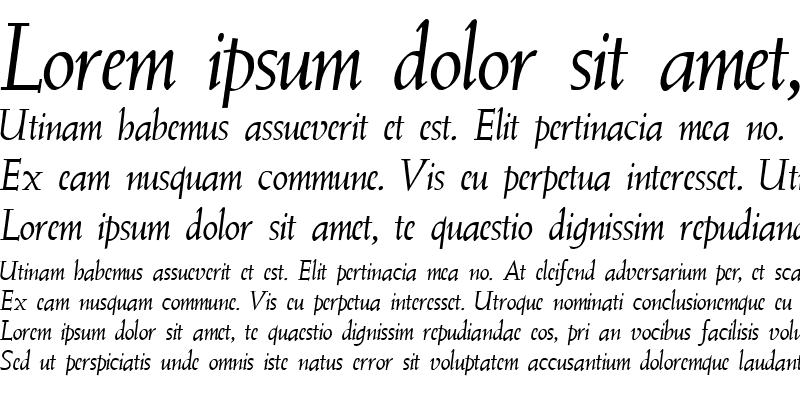 Sample of Get Your Wings 3 Italic