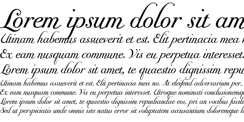 Sample of Giambattista One Script